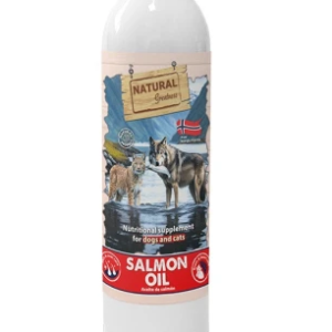 Aceite de Salmón para Perros y Gatos