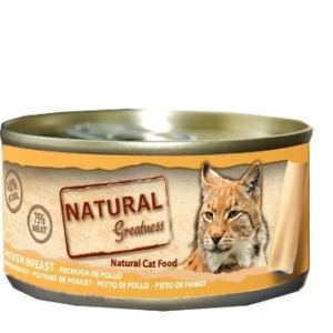 Pechuga de pollo para gatos natural greatness