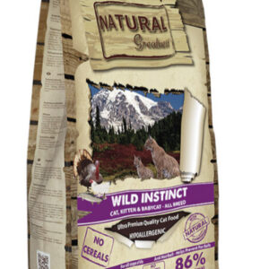 Saco de pienso Natural Greatness Wild Instinct para gatos