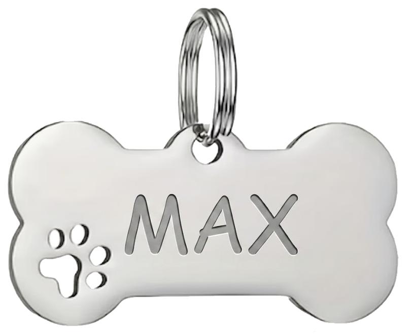placa personalizada nombre perro