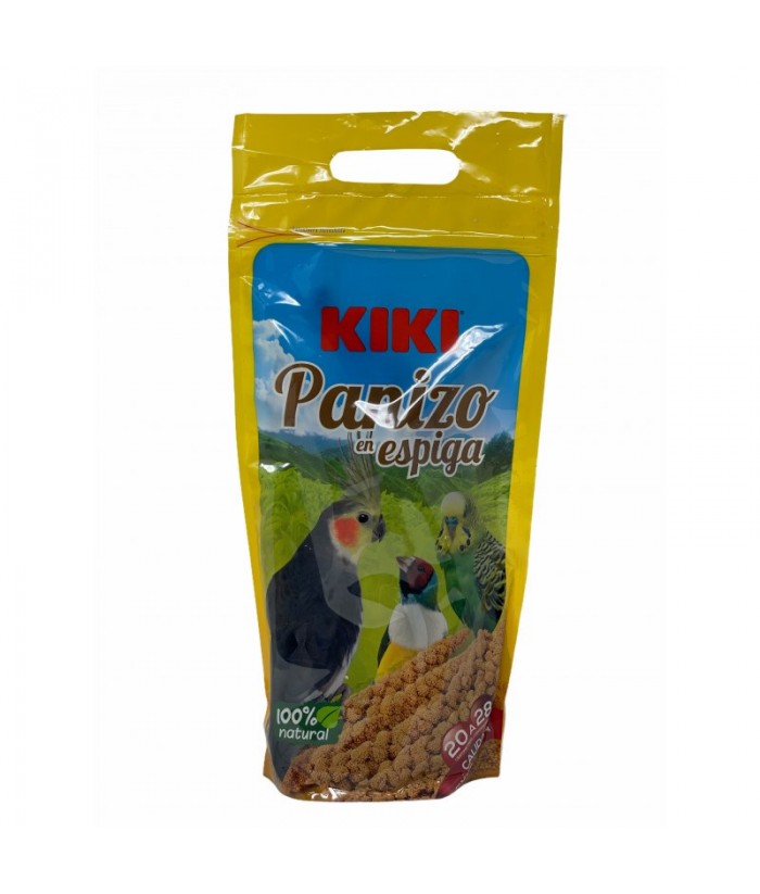 Snack de mijo para periquitosEspiga de panizo para agapornis Kiki Panizo en Espiga 100 % natural